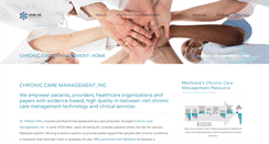 Desktop Screenshot of chroniccaremanagement.com